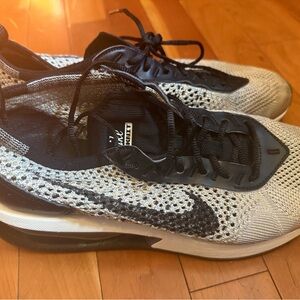 Nike Women’s Black and White Running Shoes size 7